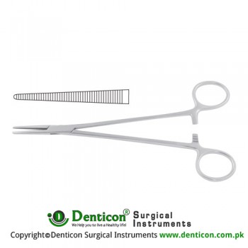 Micro-Mosquito Haemostatic Forcep Curved - 1 x 2 Teeth Stainless Steel, 12 cm - 4 3/4"